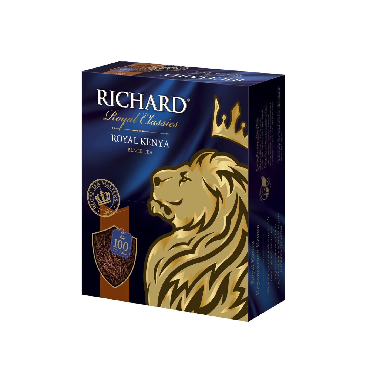 Чай richard 100 пакетиков. Richard Royal Kenya 100 пак.